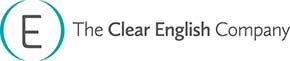 The Clear English Company logo